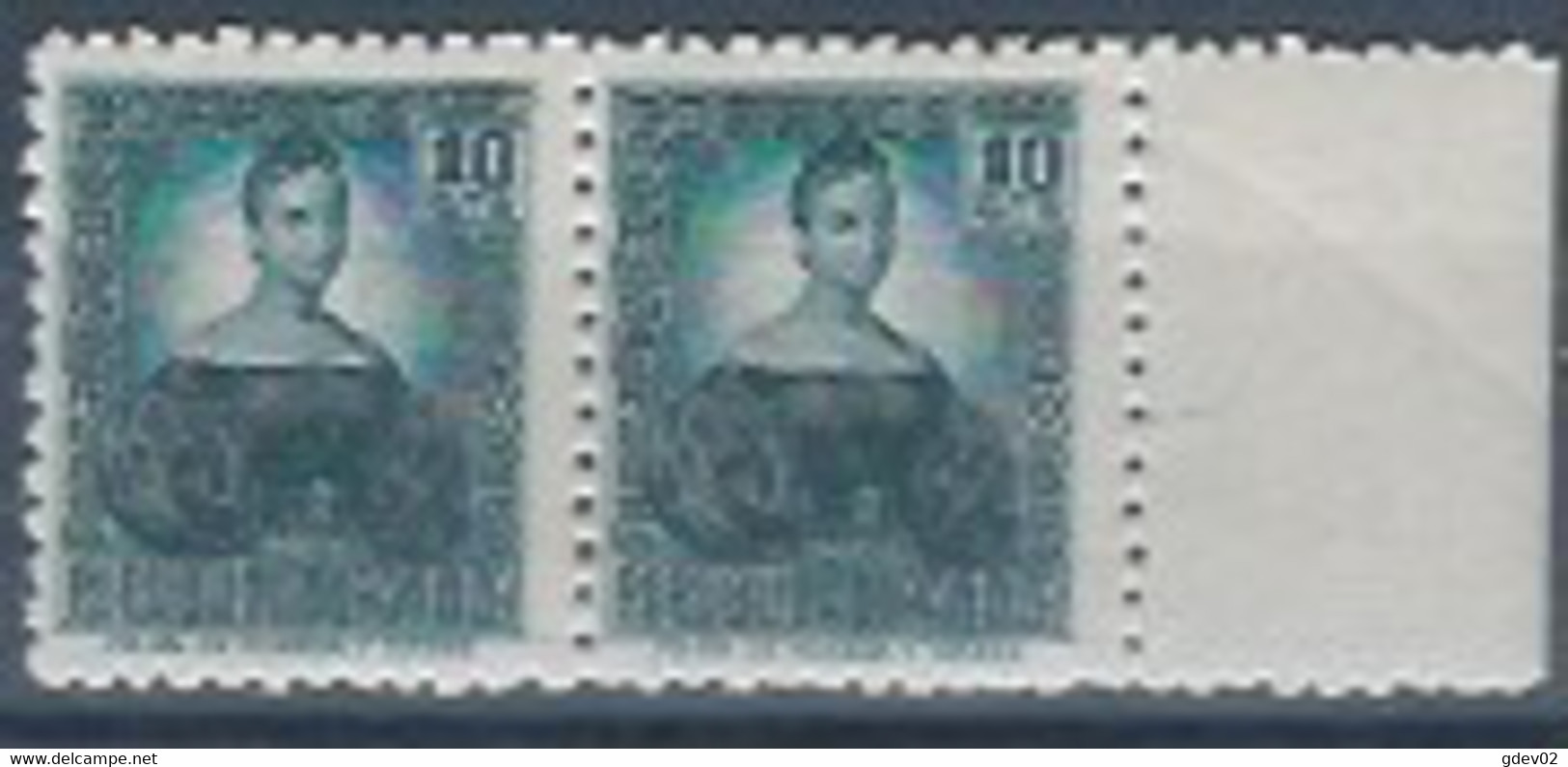 ES732-LAB090TV.España.Spain .Espagne. CIFRA Y PERSONAJES.Mariana Pineda.1936/38. (Ed 732**par) Sin Charnela,. MAGNIFICA - Variedades & Curiosidades