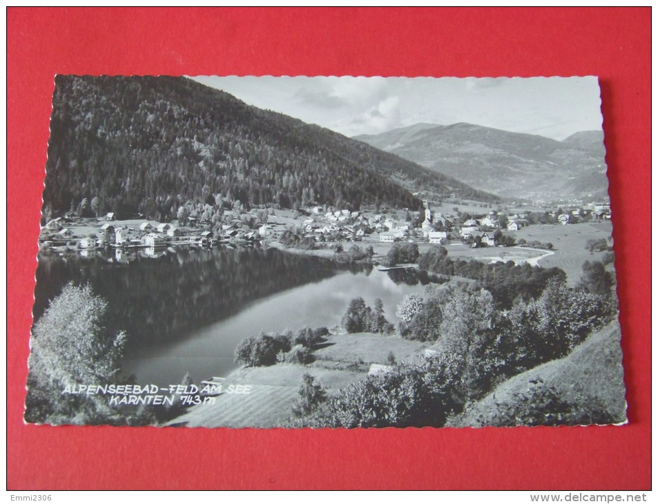 Österreich -  Alpenseebad Feld Am See Kärnten     /      Gelaufen   1964   ( T - 11 ) - Feldkirchen In Kärnten