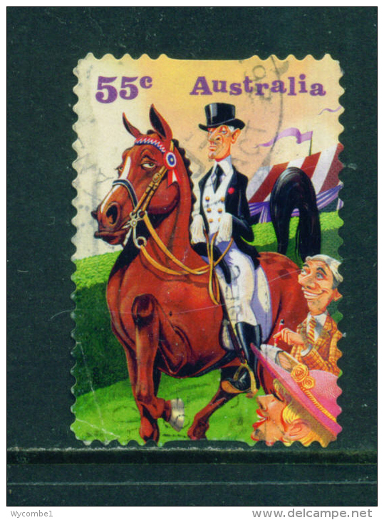 AUSTRALIA  -  2010  Come To The Show  55c  Self Adhesive  Used As Scan - Used Stamps