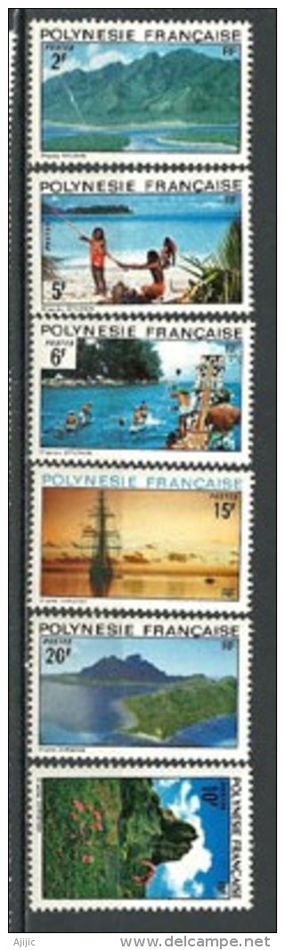 Les îles De La Polynésie Française. Série Complète Yvert 97/102. Côte  20,00 € - Isole