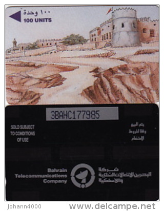 Telefonkarte Bahrein 100 UNITS Geb. - Bahrein