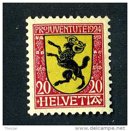 3018 Switzerland 1924  Michel #211 M* ~Offers Always Welcome!~ - Unused Stamps