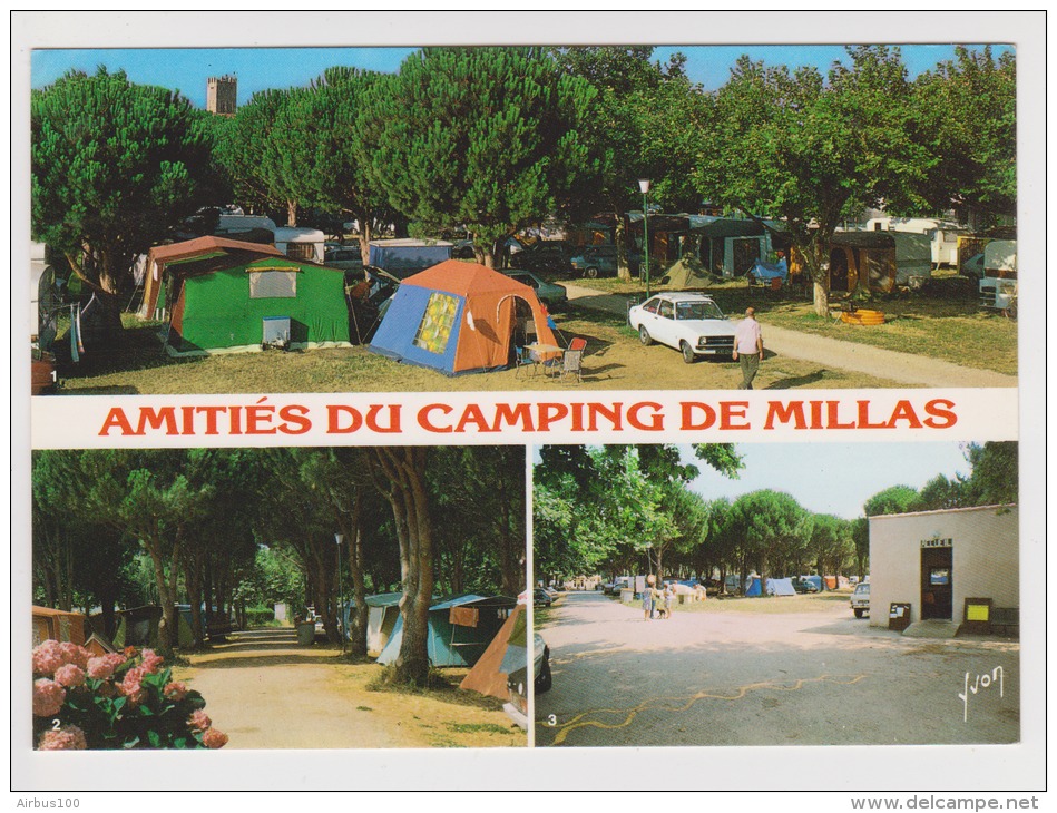 66 - Camping Municipal De Millas - 1985 - Ford Escort - - Millas