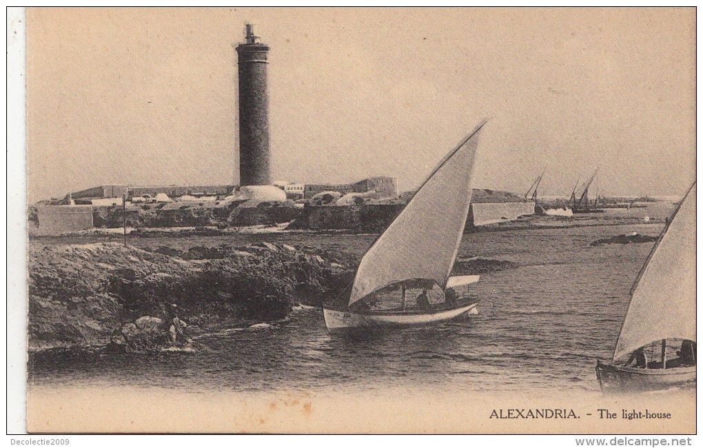 BF8975 The Light House  Ship Phare   Egypt Alexandria Front/back Image - Alexandrie