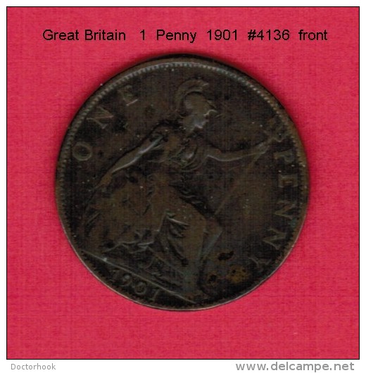 GREAT BRITAIN    1  PENNY  1901  (KM # 790) - D. 1 Penny