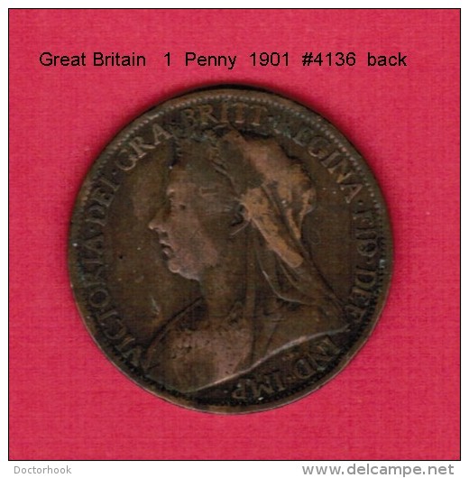 GREAT BRITAIN    1  PENNY  1901  (KM # 790) - D. 1 Penny