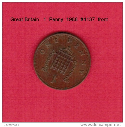 GREAT BRITAIN    1  PENNY  1988  (KM # 935) - 1 Penny & 1 New Penny