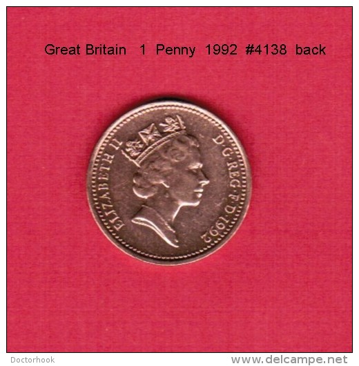 GREAT BRITAIN    1  PENNY  1992  (KM # 935) - 1 Penny & 1 New Penny