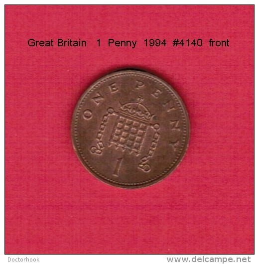 GREAT BRITAIN    1  PENNY  1994 (KM # 935) - 1 Penny & 1 New Penny