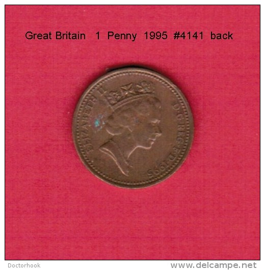 GREAT BRITAIN    1  PENNY  1995 (KM # 935a) - 1 Penny & 1 New Penny