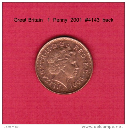 GREAT BRITAIN    1  PENNY  2001 (KM # 986) - 1 Penny & 1 New Penny