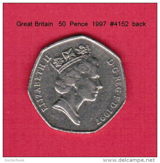 GREAT BRITAIN    50  PENCE  1997 (KM # 940.2) - 50 Pence