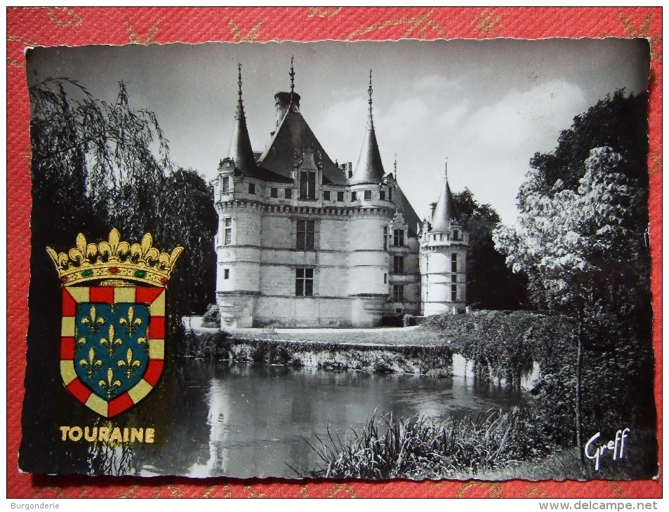 AZAY LE RIDEAU  / JOLI LOT DE 12 CARTES / TOUTES LES PHOTOS