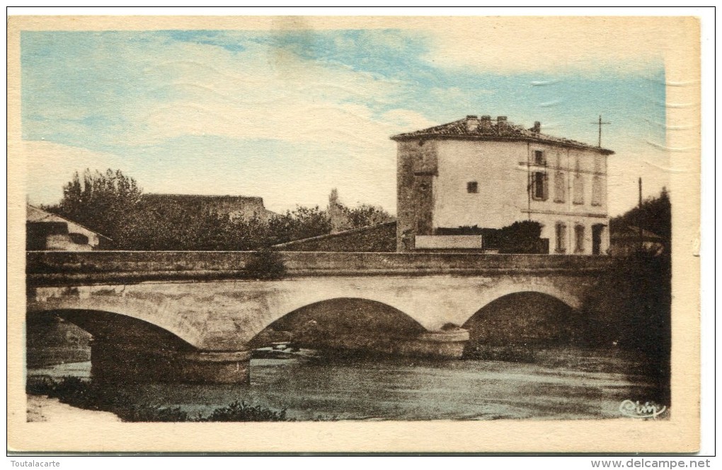 CPSM 84 SORGUES LE PONT SUR L OUVEZE 1947 - Sorgues