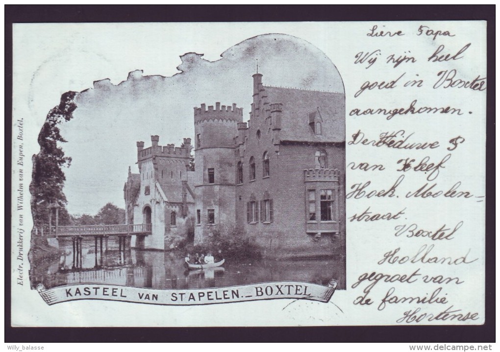 BOXTEL - Kasteel Van STAPELEN  1903  // - Boxtel