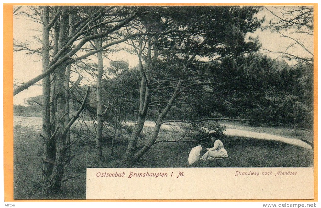 Ostseebad Brunshaupten 1900 Postcard - Kuehlungsborn