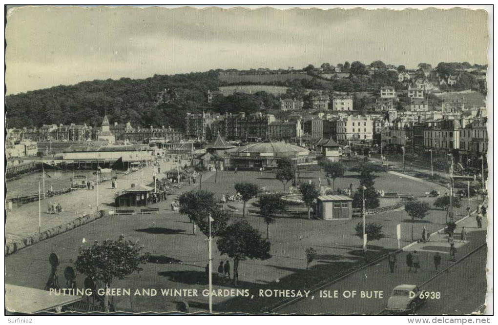 BUTE - ROTHESAY - PUTTING GREEN AND WINTER GARDENS But11 - Bute