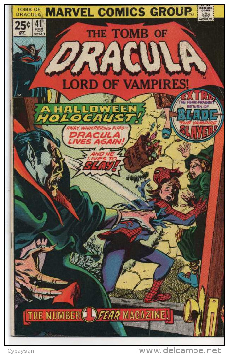 TOMB OF DRACULA N° 1 BE VO 02-1976 - Dracula