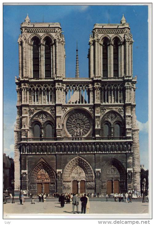 PARIS - Notre-Dame De Paris Et Le Parvis - Notre Dame De Paris