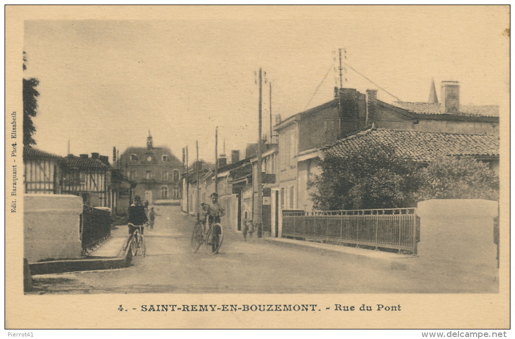 SAINT REMY EN BOUZEMONT - Rue Du Pont (animation) - Saint Remy En Bouzemont