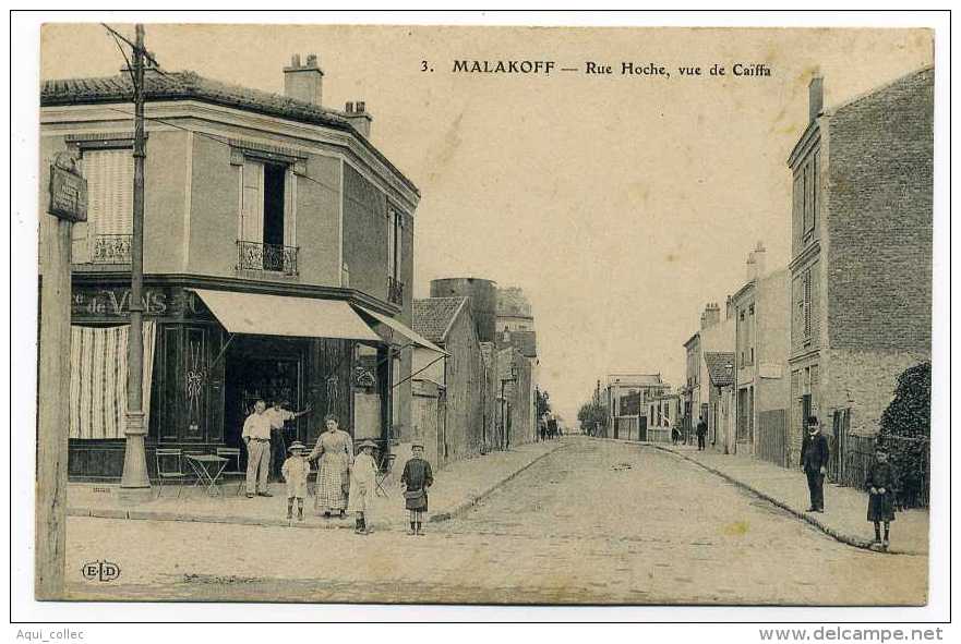 MALAKOFF 92 HAUTS  DE SEINE RUE HOCHE VUE DE CAIFFA - Malakoff