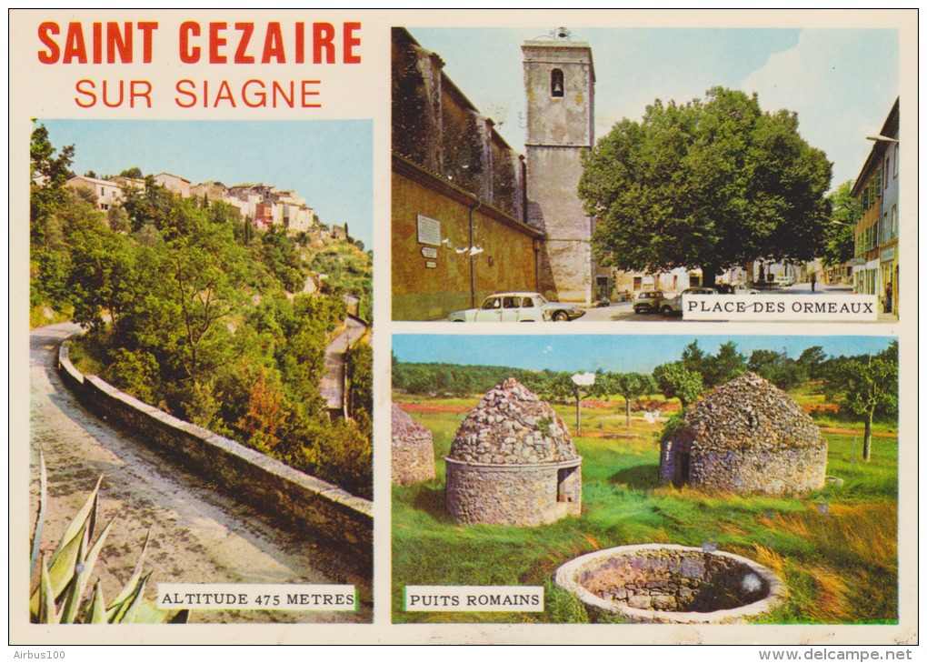 - Saint Cezaire Sur Siagne - Multivues - Renault - 4L - Non Circulée - - Andere & Zonder Classificatie