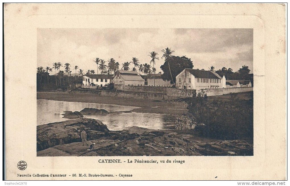 GUYANE - 973 - CAYENNE - Le Pénitencier Vu Du Rivage - Bagne & Bagnards