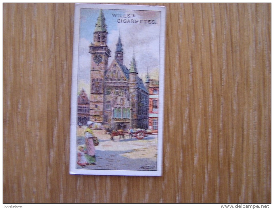 Alost Aalst    Belgique Gems Of Belgian Architecture Wills ´ S Cigarette Vignette Trading Card Chromo - Wills