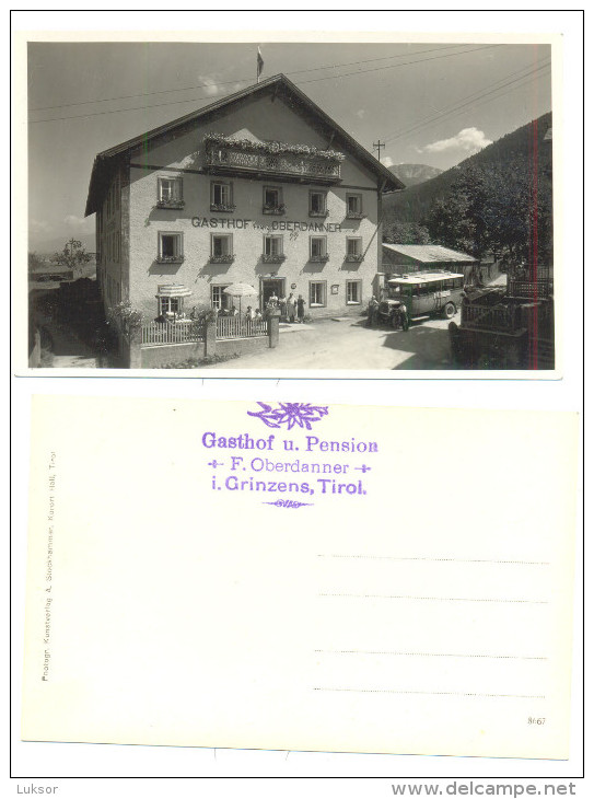 GRINZENS GASTHOF FRANZ OBERDANNER (RR) - Sonstige & Ohne Zuordnung