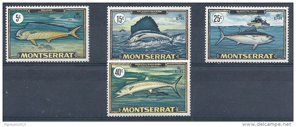 140012136  MONTSERRAT  YVERT  Nº  220/3  MH/MNH - Montserrat