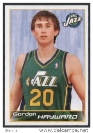 BASKETBALL - PANINI NBA STICKER COLLECTION - GORDON HAYWARD - UTAH JAZZ - Altri & Non Classificati