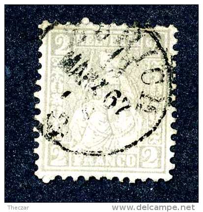 3153 Switzerland 1862  Michel #20  Used  ~Offers Always Welcome!~ - Gebruikt