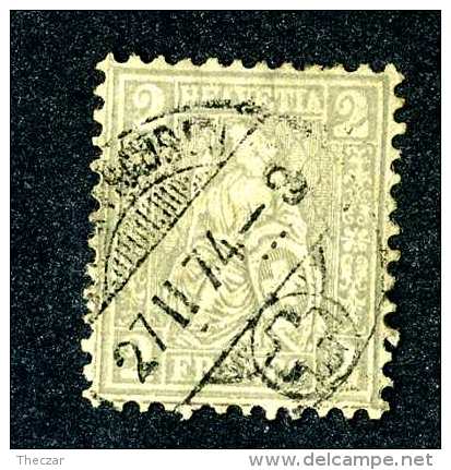 3154 Switzerland 1862  Michel #20  Used  ~Offers Always Welcome!~ - Oblitérés