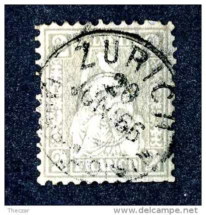 3155 Switzerland 1862  Michel #20  Used  ~Offers Always Welcome!~ - Oblitérés