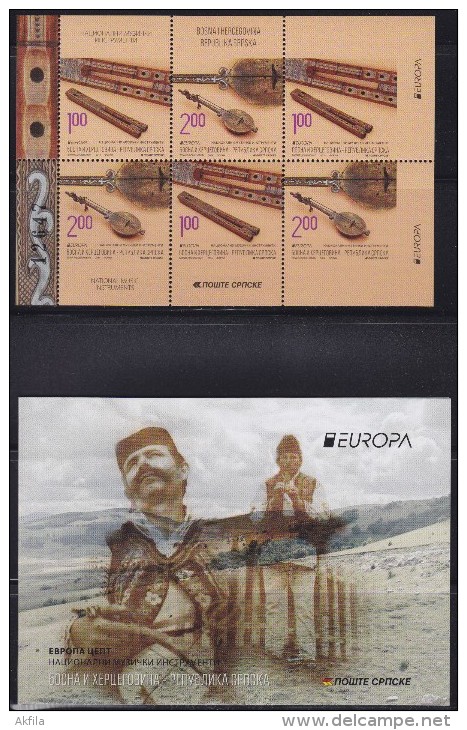 Bosnia, Republic Of Srpska, 2014, Europa CEPT, Booklet, MNH (**) - Bosnia And Herzegovina