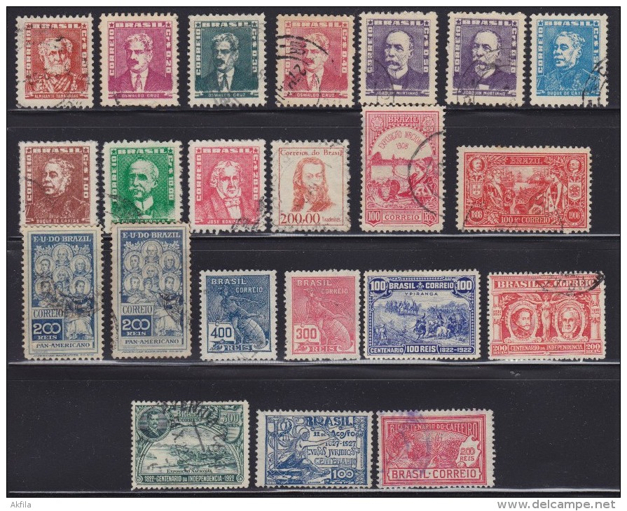 Brazil Stamp Accumulation - Colecciones & Series