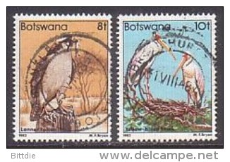 Botswana  306+307 , O   (D 1286) - Botswana (1966-...)