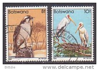 Botswana  306+307 , O   (D 1288) - Botswana (1966-...)