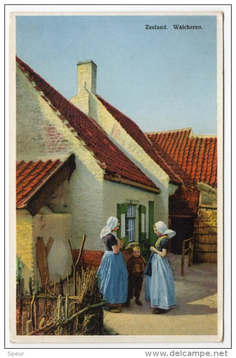 Walcheren, Zeeland - Children In Costume, Older Postcard - Other & Unclassified