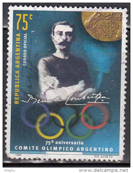 Argentina Used 1999, Olympics, Olympic, Sport, As Scan - Usados