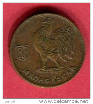 1 FRANC 1943 TB+ 19 - Madagaskar