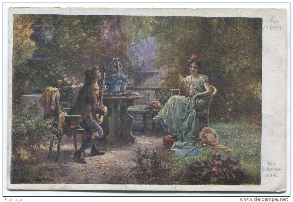 Hans Zatzka Painter,  1919. - Zatzka