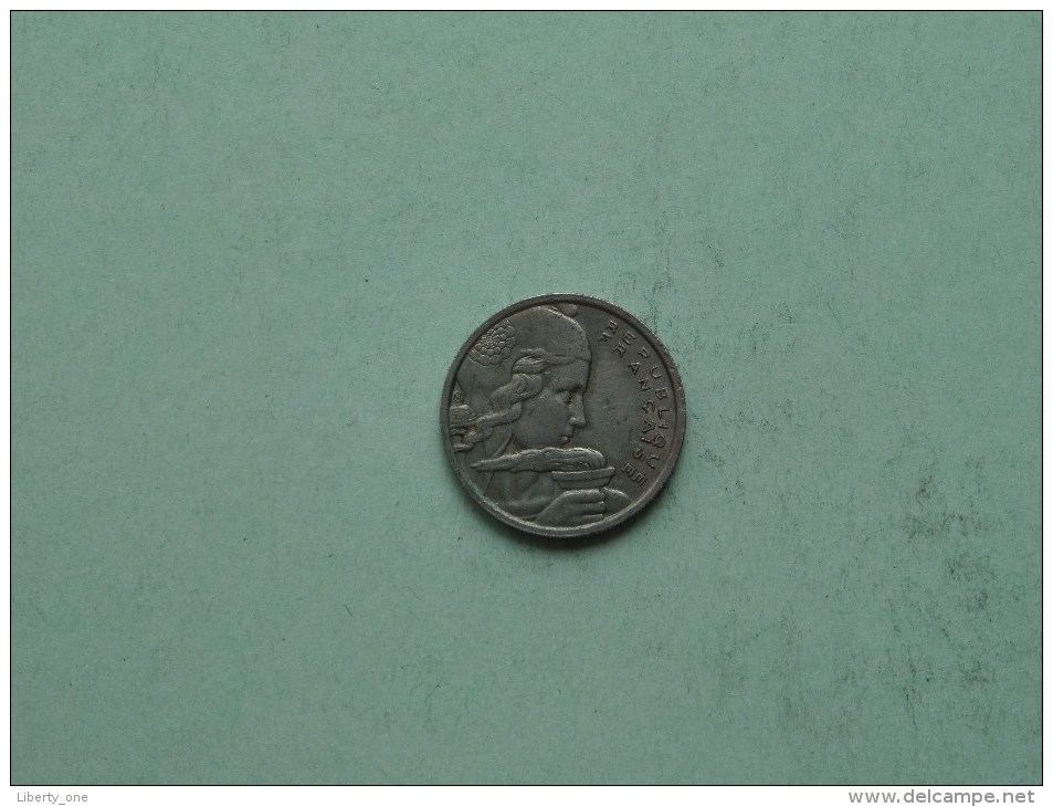 1955 - 100 Francs / KM 919.1 ( Uncleaned Coin / For Grade, Please See Photo / Scans ) !! - Autres & Non Classés