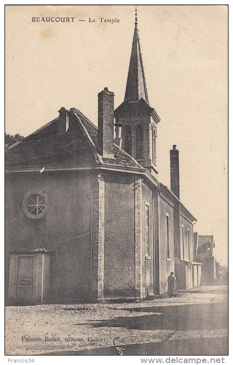 CPA - Beaucourt - Le Temple - Beaucourt