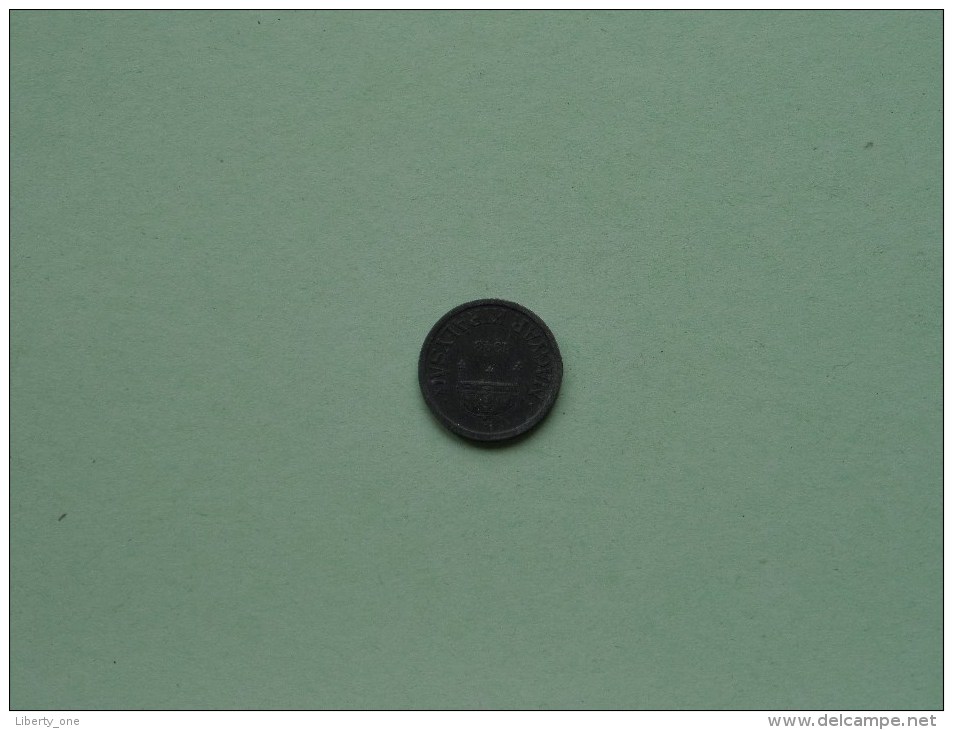 1943 - 2 Filler / KM 519 ( Uncleaned Coin / For Grade, Please See Photo / Scans ) !! - Hongrie
