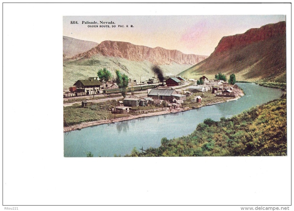 Palisade - Nevada - OGDEN ROUTE SO PAC. R R - N° 5314 - TRAIN - - Other & Unclassified