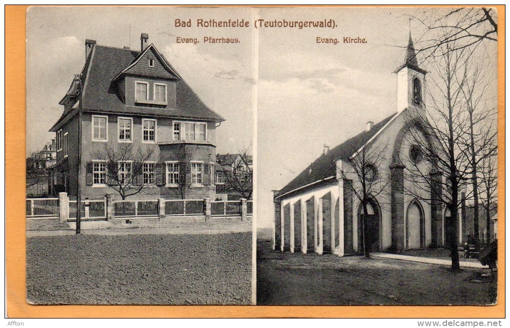 Bad Rothenfelde 1910 Postcard - Bad Rothenfelde