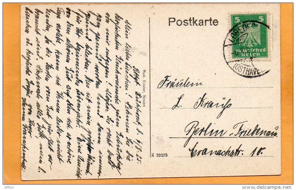 Nauen 1910 Postcard - Nauen