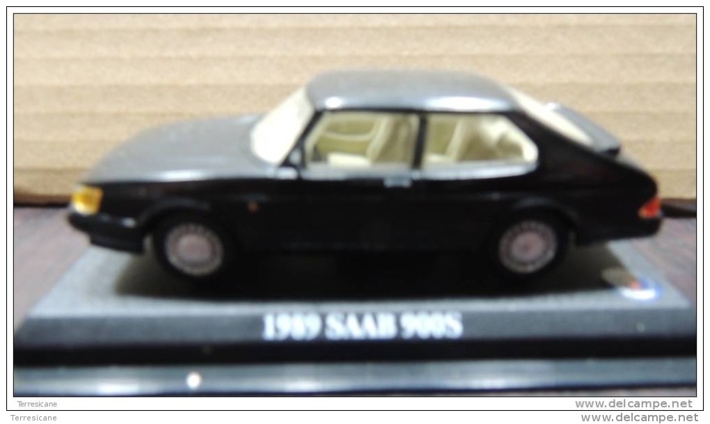 X SAAB 900 S 1980   DEL PRADO CAR COLLECTIONS 1/43 BASETTA DEDICATA NO BOX - Other & Unclassified