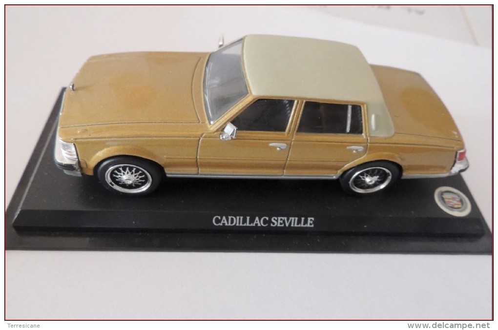 CADILLAC SEVILLE  DEL PRADO CAR COLLECTIONS 1/43 BASETTA DEDICATA NO BOX - Altri & Non Classificati